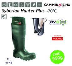 Camminare – Syberian Hunter Plus EVA vadászcsizma ZÖLD (-70°C)