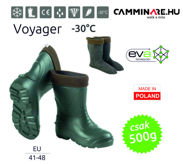 Camminare – Voyager EVA csizma, ZÖLD (-30°C)